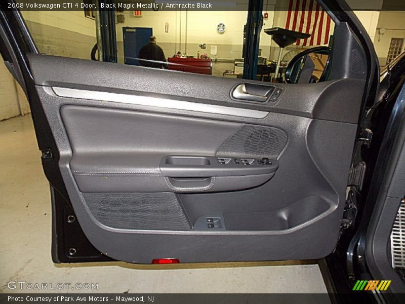 Black Magic Metallic / Anthracite Black 2008 Volkswagen GTI 4 Door