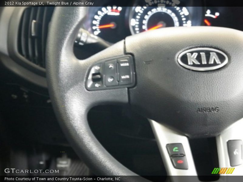 Twilight Blue / Alpine Gray 2012 Kia Sportage LX