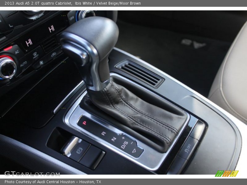 Ibis White / Velvet Beige/Moor Brown 2013 Audi A5 2.0T quattro Cabriolet
