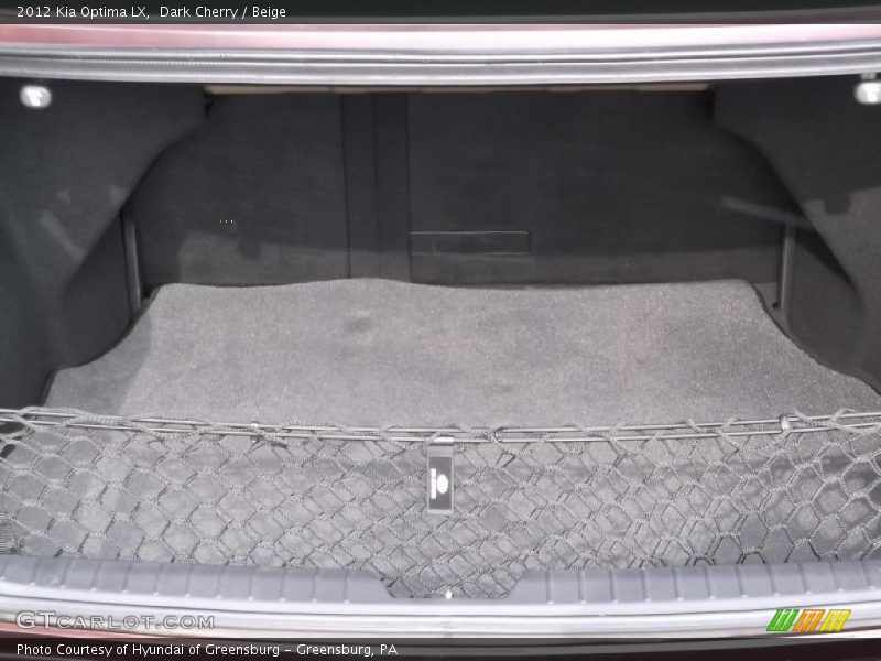 Dark Cherry / Beige 2012 Kia Optima LX