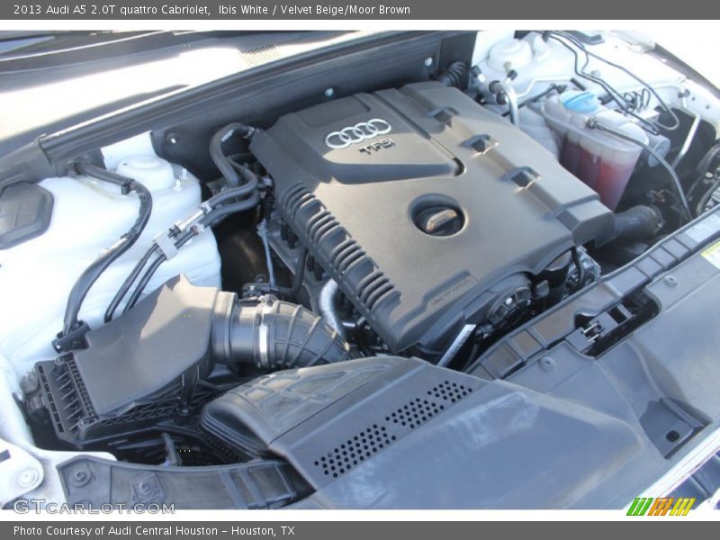 Ibis White / Velvet Beige/Moor Brown 2013 Audi A5 2.0T quattro Cabriolet
