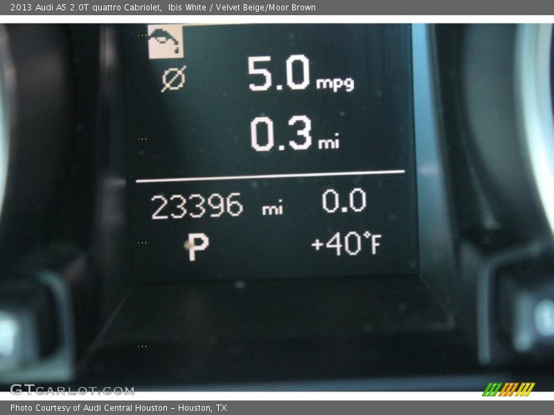 Ibis White / Velvet Beige/Moor Brown 2013 Audi A5 2.0T quattro Cabriolet