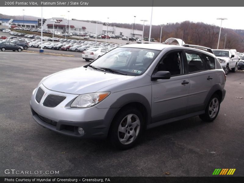Platinum Silver / Slate Gray 2006 Pontiac Vibe