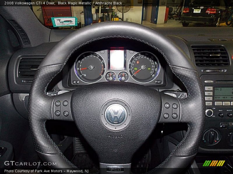 Black Magic Metallic / Anthracite Black 2008 Volkswagen GTI 4 Door