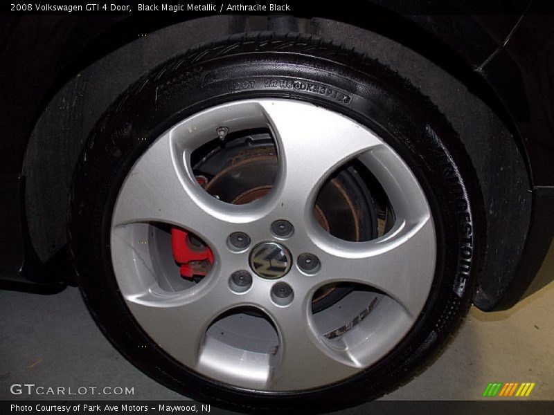 Black Magic Metallic / Anthracite Black 2008 Volkswagen GTI 4 Door