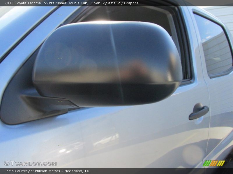 Silver Sky Metallic / Graphite 2015 Toyota Tacoma TSS PreRunner Double Cab