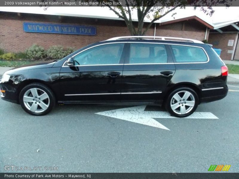 Deep Black / Deep Black 2009 Volkswagen Passat Komfort Wagon