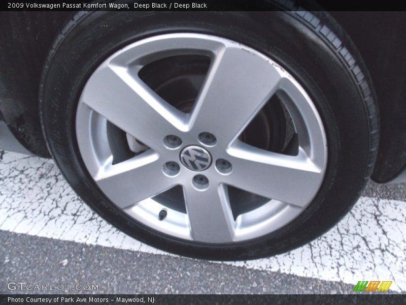Deep Black / Deep Black 2009 Volkswagen Passat Komfort Wagon
