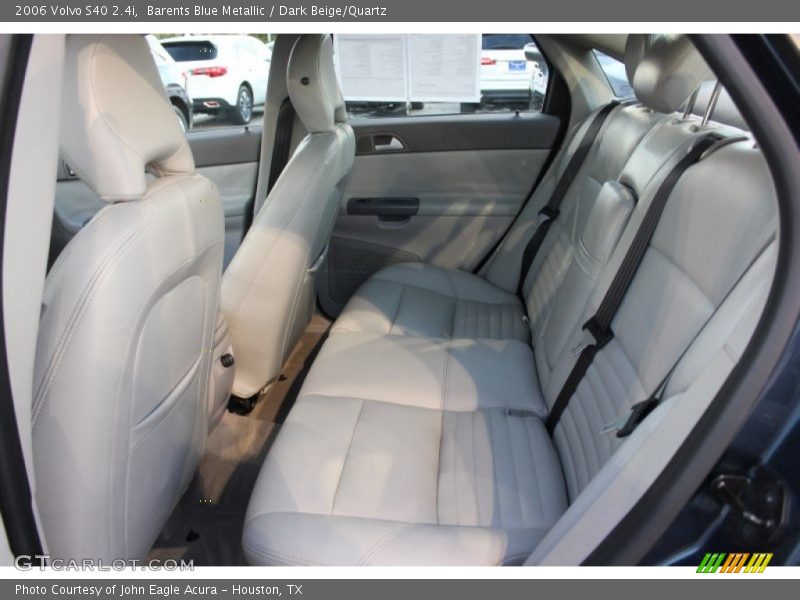 Barents Blue Metallic / Dark Beige/Quartz 2006 Volvo S40 2.4i