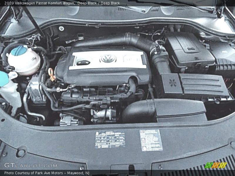 Deep Black / Deep Black 2009 Volkswagen Passat Komfort Wagon