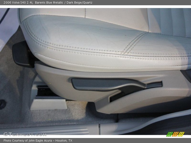 Barents Blue Metallic / Dark Beige/Quartz 2006 Volvo S40 2.4i