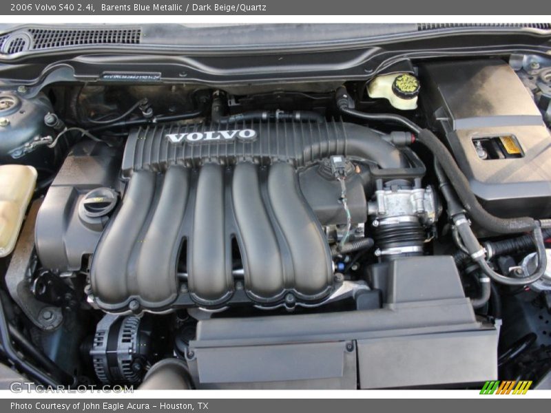Barents Blue Metallic / Dark Beige/Quartz 2006 Volvo S40 2.4i