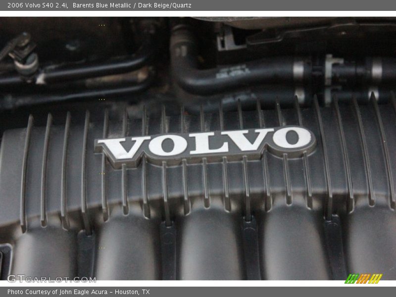 Barents Blue Metallic / Dark Beige/Quartz 2006 Volvo S40 2.4i
