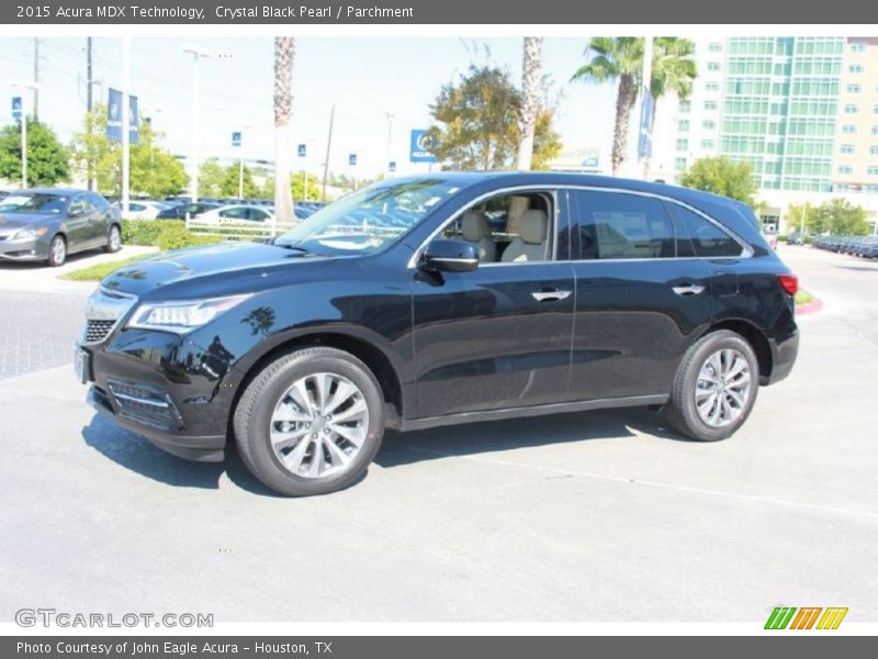 Crystal Black Pearl / Parchment 2015 Acura MDX Technology