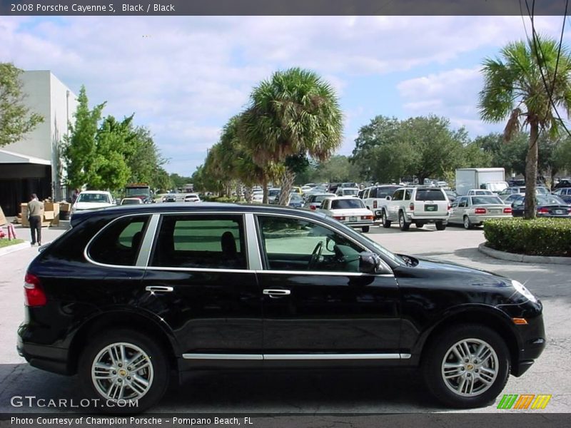 Black / Black 2008 Porsche Cayenne S