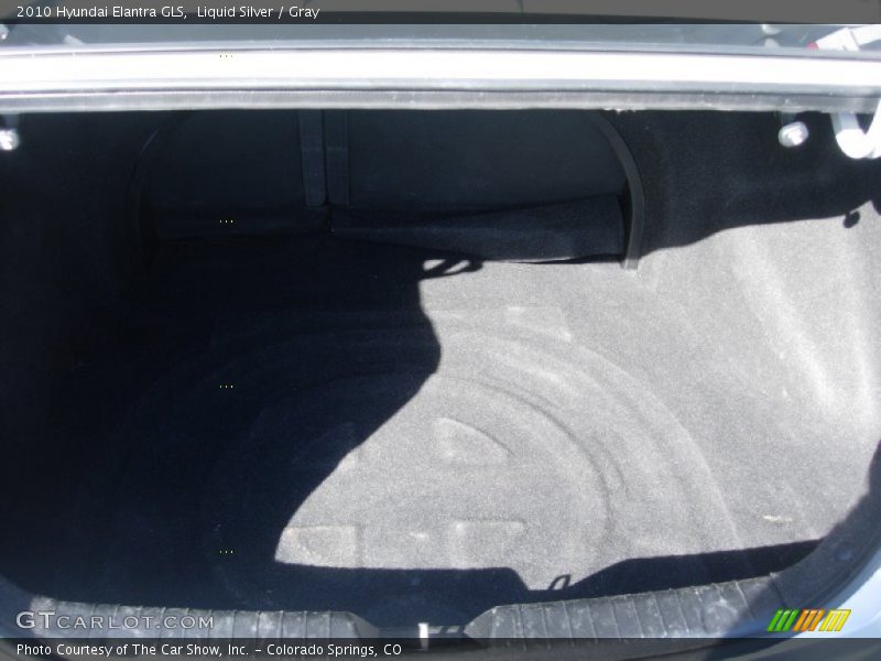 Liquid Silver / Gray 2010 Hyundai Elantra GLS
