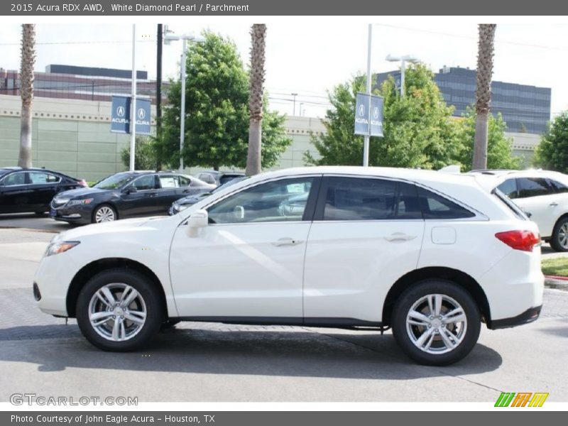 White Diamond Pearl / Parchment 2015 Acura RDX AWD