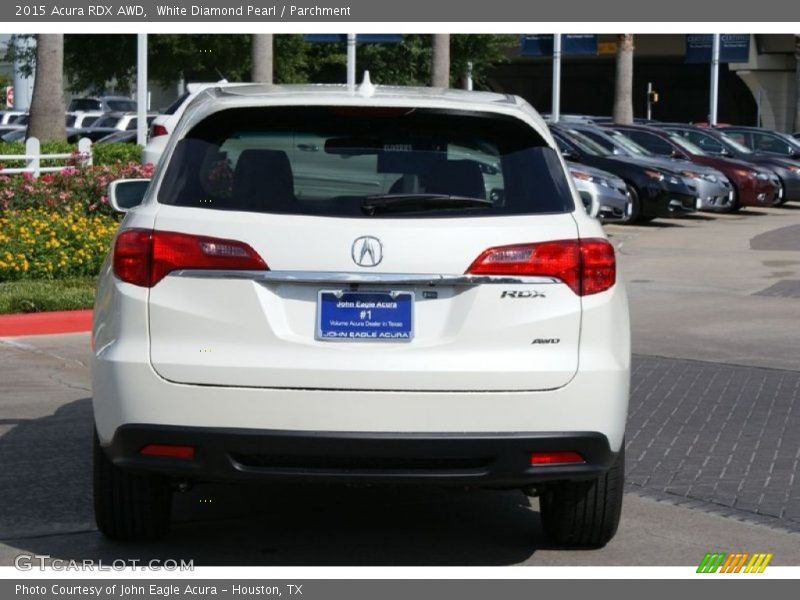 White Diamond Pearl / Parchment 2015 Acura RDX AWD