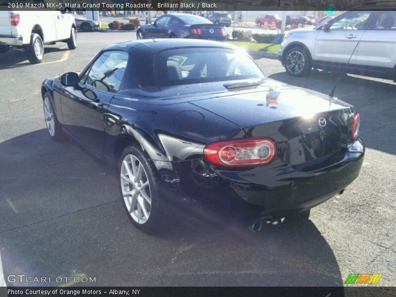 Brilliant Black / Black 2010 Mazda MX-5 Miata Grand Touring Roadster