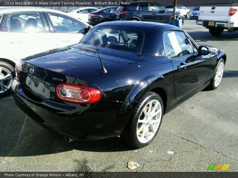Brilliant Black / Black 2010 Mazda MX-5 Miata Grand Touring Roadster