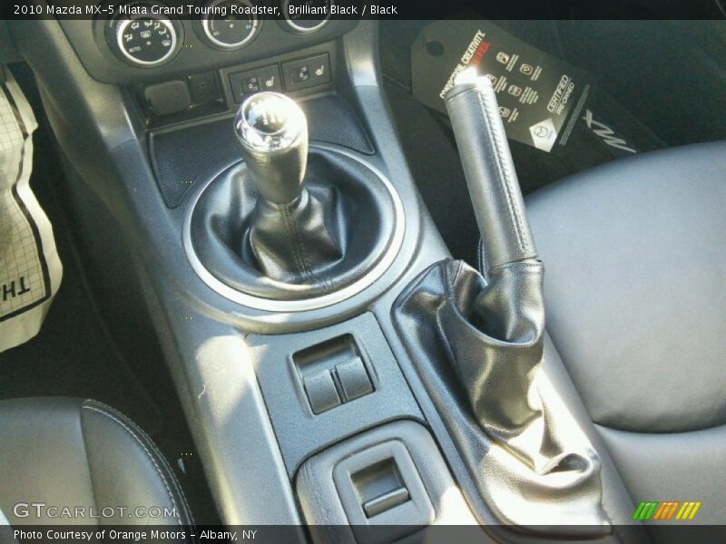 Brilliant Black / Black 2010 Mazda MX-5 Miata Grand Touring Roadster