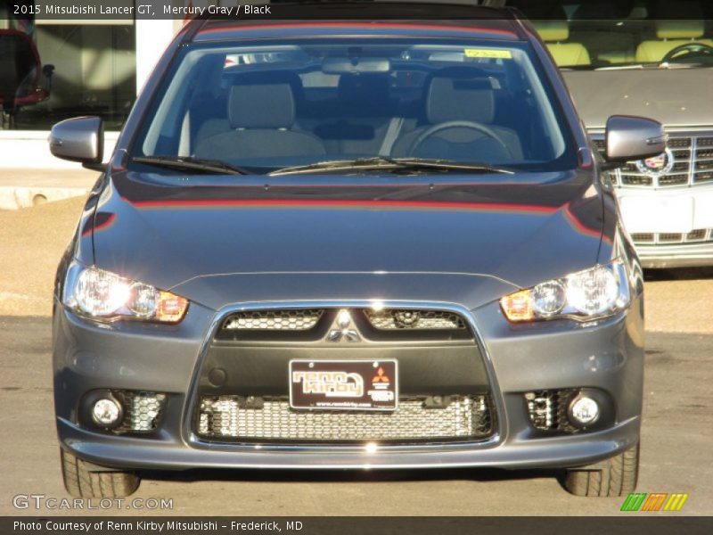 Mercury Gray / Black 2015 Mitsubishi Lancer GT