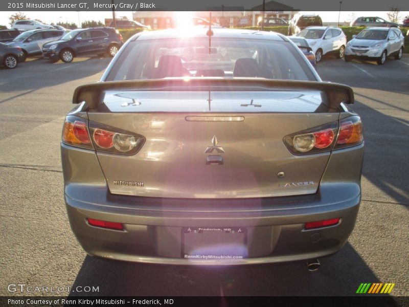 Mercury Gray / Black 2015 Mitsubishi Lancer GT