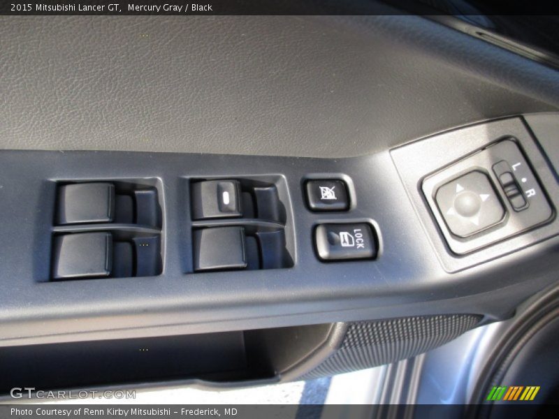 Mercury Gray / Black 2015 Mitsubishi Lancer GT