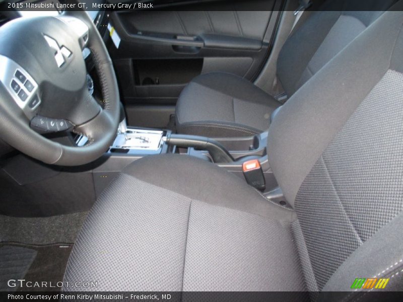 Mercury Gray / Black 2015 Mitsubishi Lancer GT