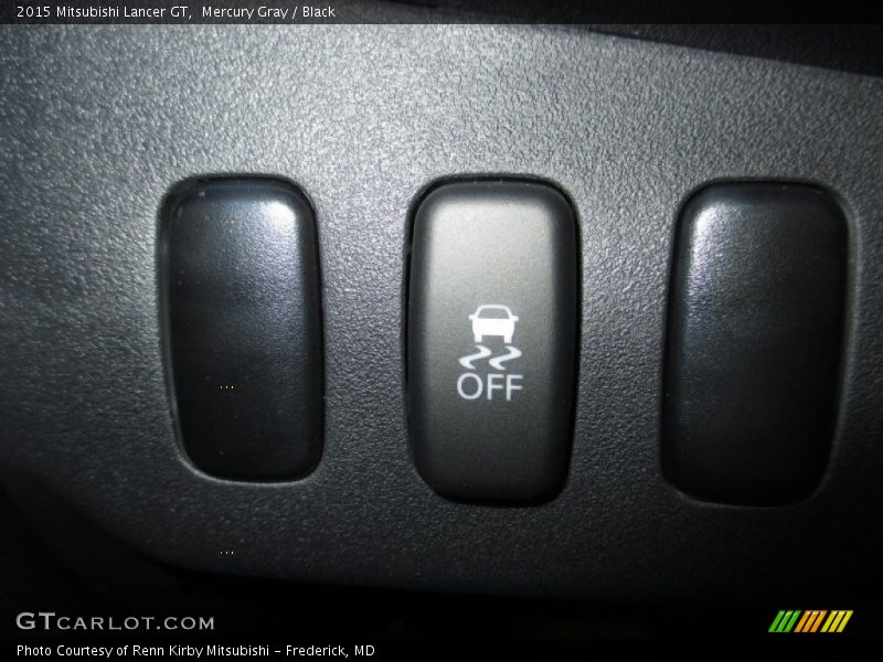 Mercury Gray / Black 2015 Mitsubishi Lancer GT