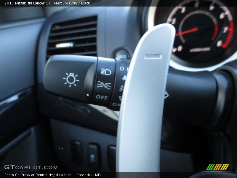Mercury Gray / Black 2015 Mitsubishi Lancer GT