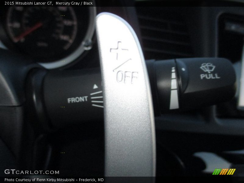 Mercury Gray / Black 2015 Mitsubishi Lancer GT