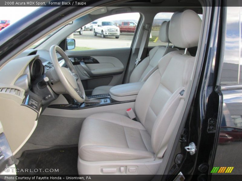 Formal Black / Taupe 2008 Acura MDX Sport