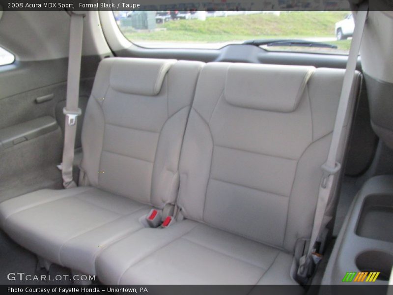 Formal Black / Taupe 2008 Acura MDX Sport