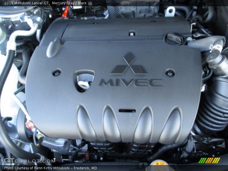 Mercury Gray / Black 2015 Mitsubishi Lancer GT