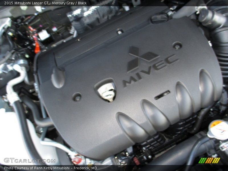 Mercury Gray / Black 2015 Mitsubishi Lancer GT