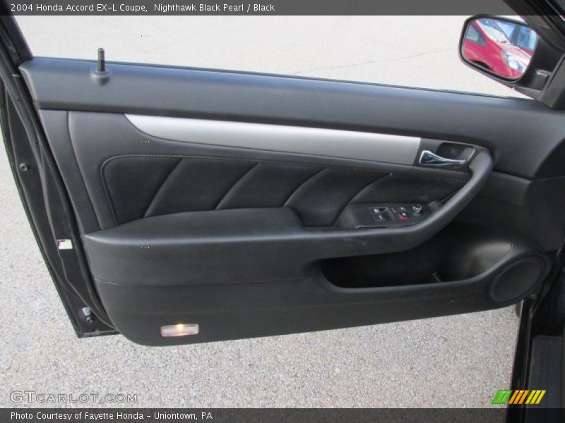 Nighthawk Black Pearl / Black 2004 Honda Accord EX-L Coupe