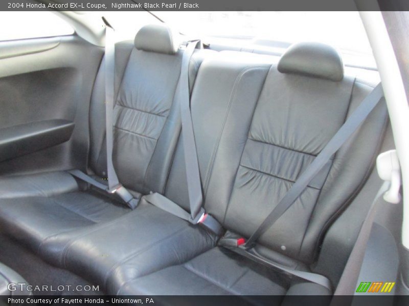 Nighthawk Black Pearl / Black 2004 Honda Accord EX-L Coupe