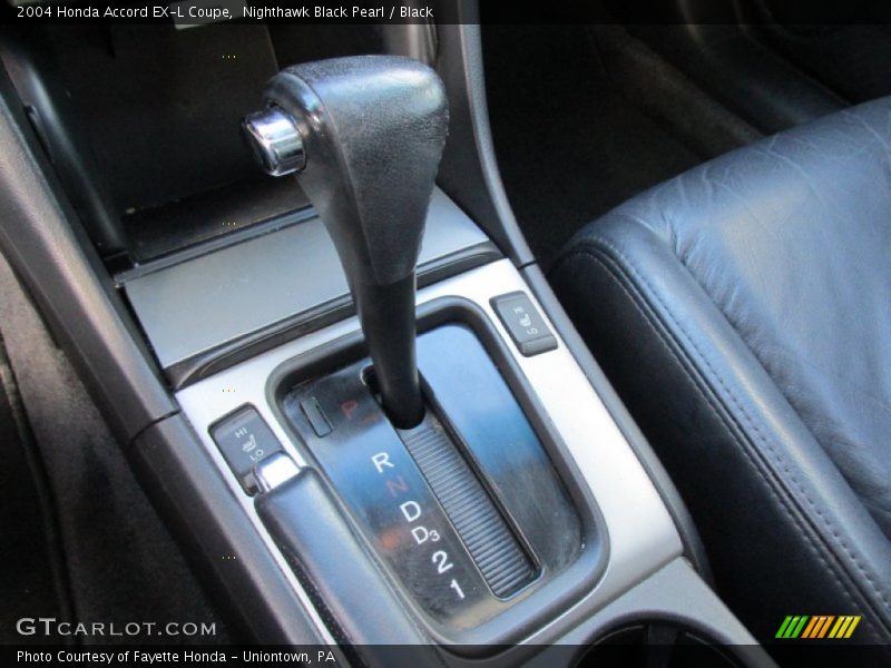 Nighthawk Black Pearl / Black 2004 Honda Accord EX-L Coupe