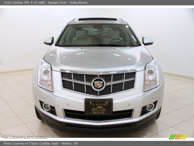 Radiant Silver / Shale/Ebony 2010 Cadillac SRX 4 V6 AWD