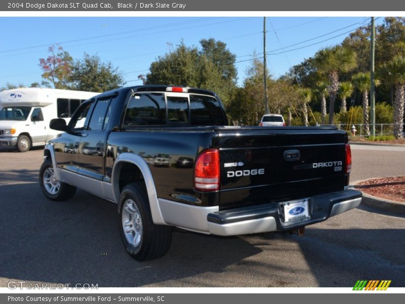 Black / Dark Slate Gray 2004 Dodge Dakota SLT Quad Cab