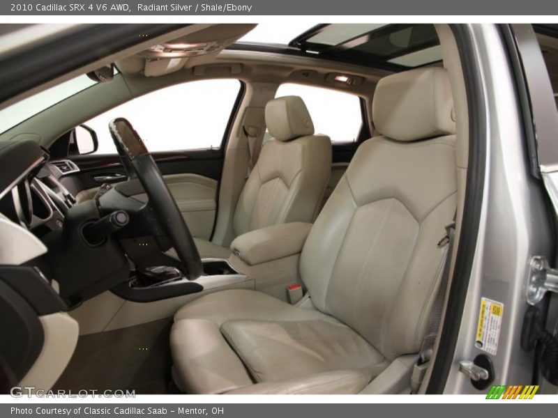 Radiant Silver / Shale/Ebony 2010 Cadillac SRX 4 V6 AWD
