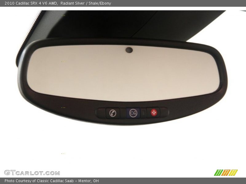 Radiant Silver / Shale/Ebony 2010 Cadillac SRX 4 V6 AWD