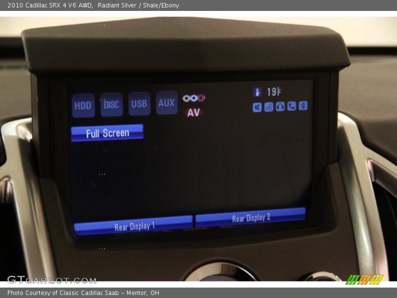 Radiant Silver / Shale/Ebony 2010 Cadillac SRX 4 V6 AWD