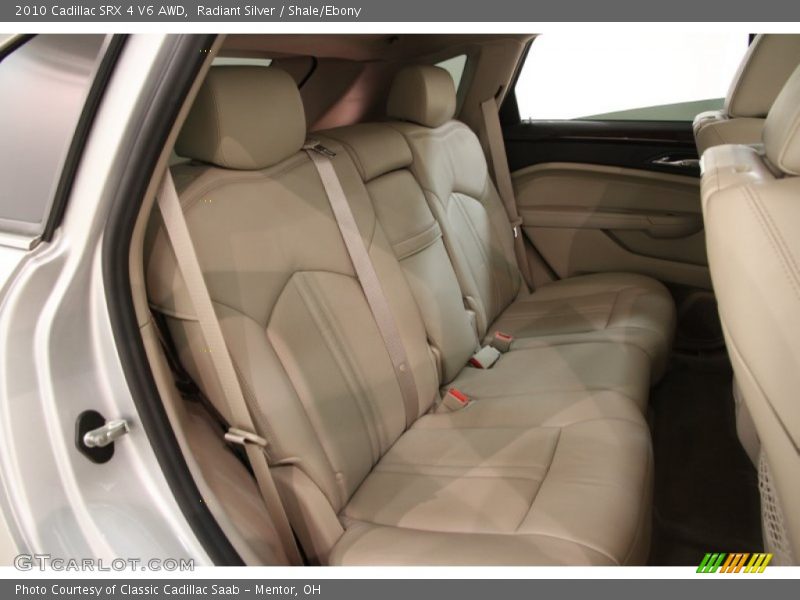 Rear Seat of 2010 SRX 4 V6 AWD