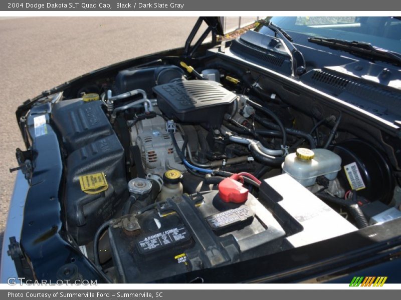 Black / Dark Slate Gray 2004 Dodge Dakota SLT Quad Cab