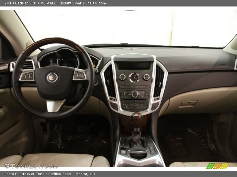 Radiant Silver / Shale/Ebony 2010 Cadillac SRX 4 V6 AWD