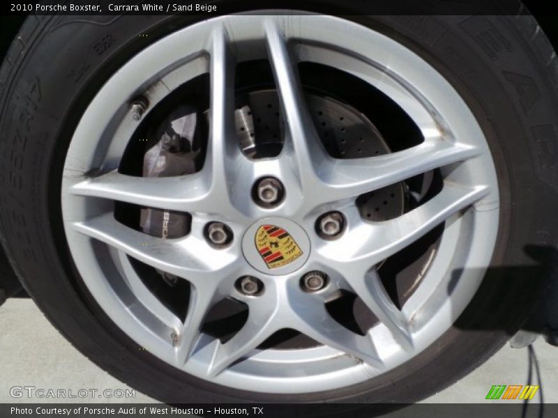 Carrara White / Sand Beige 2010 Porsche Boxster