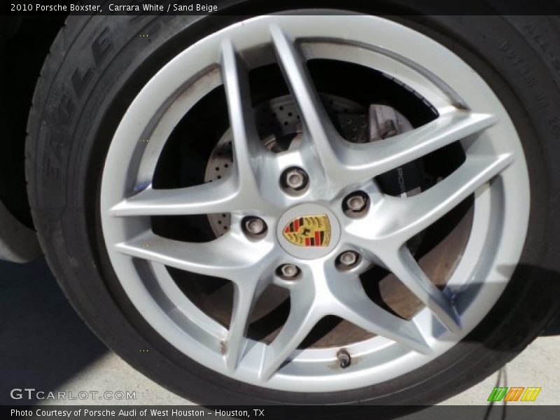 Carrara White / Sand Beige 2010 Porsche Boxster