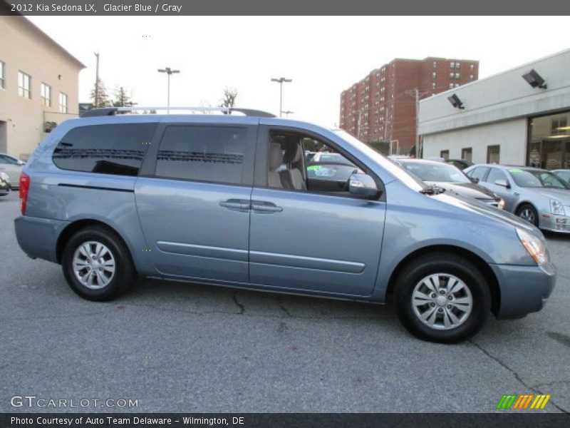 Glacier Blue / Gray 2012 Kia Sedona LX